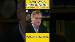 Top 3 Facts About The Batman Movie In Hindi || Robert Pattinson, #factshorts #thebatman #batman