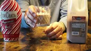 Rumchata Peppermint Bark & Chocolate Milk