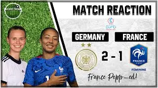 POPP LEADS GERMANY PAST FRANCE! Match Reaction - Germany vs France