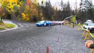 Subaru WRX kicking gravel in my face at #TeamONeil