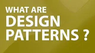What are DESIGN PATTERNS ?