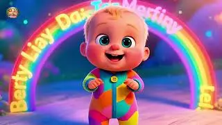 Baby Rainbow Colour 🌈🎶 Fun Colors Learning Song for Kids | Nursery Rhyme