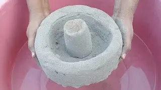 ASMR very soft sand Mud dusty paste play crunchy dipping crumble in 🌊🌞☀️