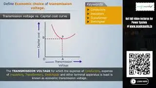 Economic Choice of Transmission Voltage | Power System