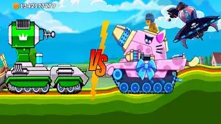 Tank Combat Hill Of Steels War Bettle New Ratte Comming soon New Hack All Unlocked Part 70