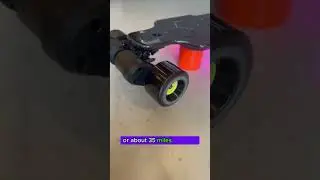 How fast is an electric skateboard? Top Speed of an electric skateboard ⚡#topspeed #electric