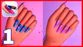 Acrylic Nails - Gameplay Walkthrough Part 1 All Levels Solution (Android,iOS)