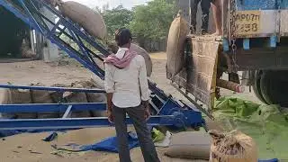 PADDY UNLOADING 99495 78818 MACHINE STACKER