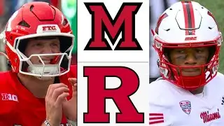 Miami Ohio vs Rutgers College Football Highlights Full Game 2025