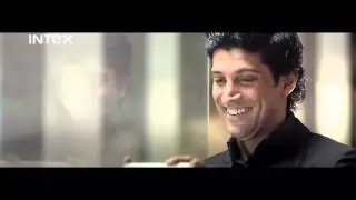 Intex Aqua i 5 HD TV Commercial, Farhan Akhtar in Aqua i5HD TVC Ad