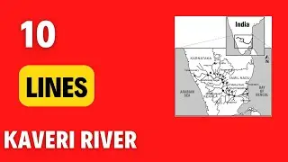 10 lines Essay on kaveri river