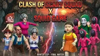 Clash of scary squad 🤯/squid game😀/subscribe fast ⏩