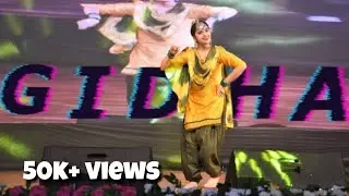 GIDHA PERFORMANCE | Kamani Auditorium | manshi Pandey