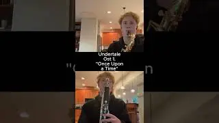 Playing every song on the Undertale Ost day 1 #band #undertale #shorts #bassclarinet #tenorsaxophone