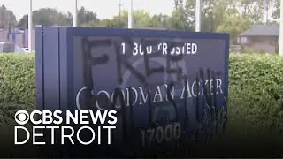 Southfield law office vandalized with pro-Palestinian graffiti