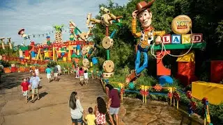 Crowd Control at Toy Story Land versus Tomorrow Land