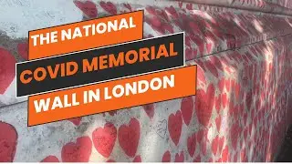 The national Covid wall in London