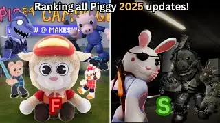 Ranking every Piggy 2025 update... (Roblox)