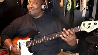 Glarry Jazz Bass Demo (no talking)