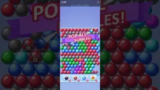 Bubbles game 205 to 210 level finish in one time 