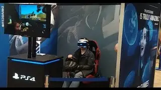 First Impressions  | PlayStation VR | Driveclub | Glasgow 2016
