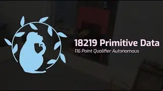 18219 Primitive Data | FTC Ultimate Goal 116 Point Qualifier Autonomous
