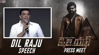 Dil Raju Speech At KGF2 Press Meet At Hyderabad | Yash|Popper Stop Telugu