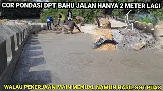 Batu Jomba Terbaru || Cor DPT Pondasi Walau Main Menual Namun Hasil nya Memuaskan