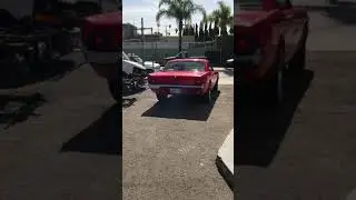 First Drive Off 1965 Mustang 302 V8 Conversion