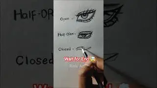 How to draw eyes tutorial ✨ l part-4 #drawing #howtodraw #art #eyes #easydrawing #shorts