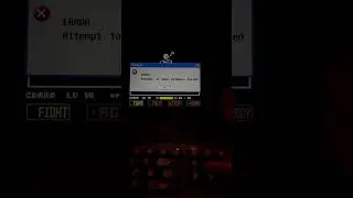 DISBELIEF FATAL ERROR