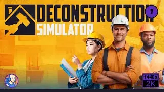 👷Nuestra Empresa De Demoliciones👷DECONSTRUCTION SIMULATOR #1 #simulaci&oacute;n #humor #gameplayespa&ntilde;ol