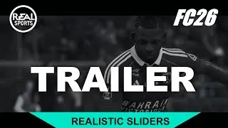 EAFC26 REALISTIC SLIDER TRAILER  #EAFCrealisticsliders #realistic  #fc26tips  #EA26 #eafc26 #fc26