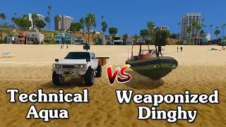 GTA V | Technical Aqua vs. Weaponized Dinghy