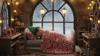 Sleeping Elf Workshop Lofi | 10 Hours of Magical Christmas Beats ✨