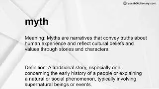 myth Meaning