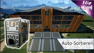 Satisfacory Lagersystem (automatisches Sortieren) | Tutorial