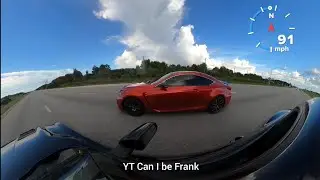 Lexus RC F vs 3rd Gen Coyote Mustang Manual Headers 93