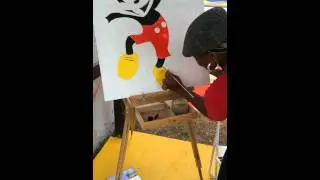 Community Work Stage - Penny oil paint fundamental