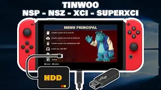 TINWOO HOMEBREW - PC - HDD - CLE USB - INSTALLATIONS DE NSP NSZ XCI SUPERXCI