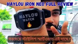 Haylou Iron Neo Smart Watch | Full Review & Unboxing – Best Budget Smartwatch 2025!