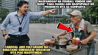 NAGPANGGAP NA FISHBALL VENDOR ANG 