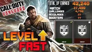 VANGUARD: BEST TIPS To LEVEL UP FAST! (COD Vanguard Fastest XP & WEAPON XP Guide)