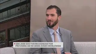 Doctor awarded after providing emergency medicine in Gaza