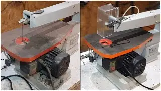 Restoration of scroll saw Budget BDS-1101. Complete disassembly