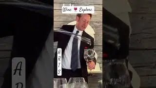 Decanting,the practice of pouring wine from its bottle into a separate vessel,#winedecanter #wine 🍷🍇