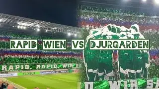 Rapid Wien vs Djurgarden 1-4. Amazing atmosphere on Weststadion. Champions League 2025 ⭐⭐⭐⭐⭐