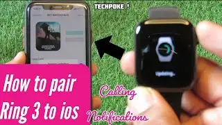Fireboltt Ring 3 &bull; iOS pairing 😇 #fireboltt #techpoke