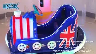 EPARK Rail Train Indoor Game Shop Amusement Kids Ride Coin Operated Train On Track Music Machine