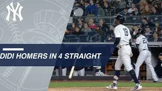 Didi Gregorius homers in four straight games